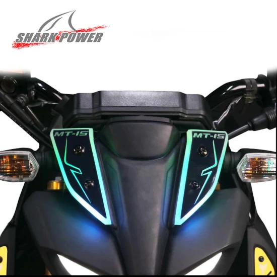 Accessori moto Pezzi di ricambio Striscia luminosa a LED Luce decorativa per bici da motore fredda per YAMAHA Mt15